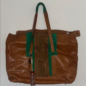 Marco Buggiani Genuine Leather Shoulder Bag
